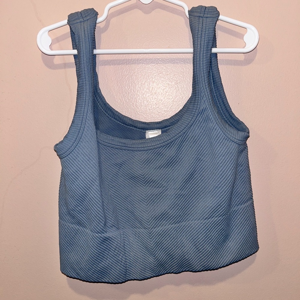 Nikibiki Slate Ribbed Tank